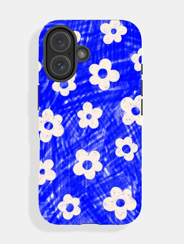 Sketchy Flower Ultra Protective iPhone Case sold by Skinnydip London