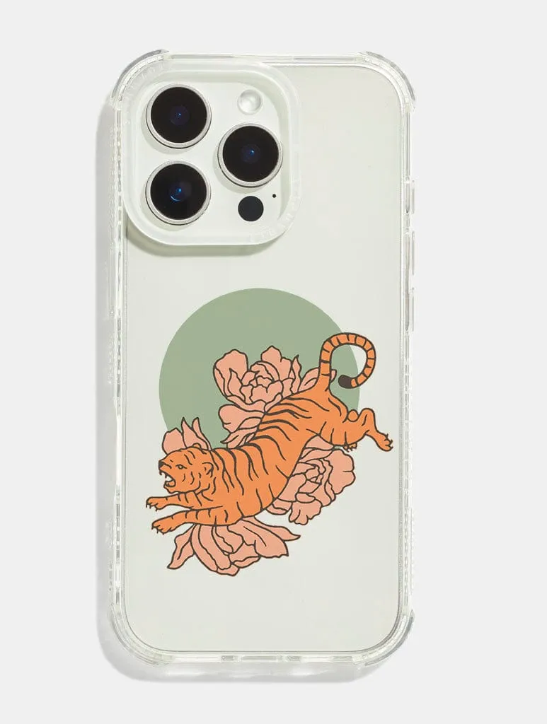 Cai & Jo x Skinnydip Tiger Shock iPhone Case sold by Skinnydip London