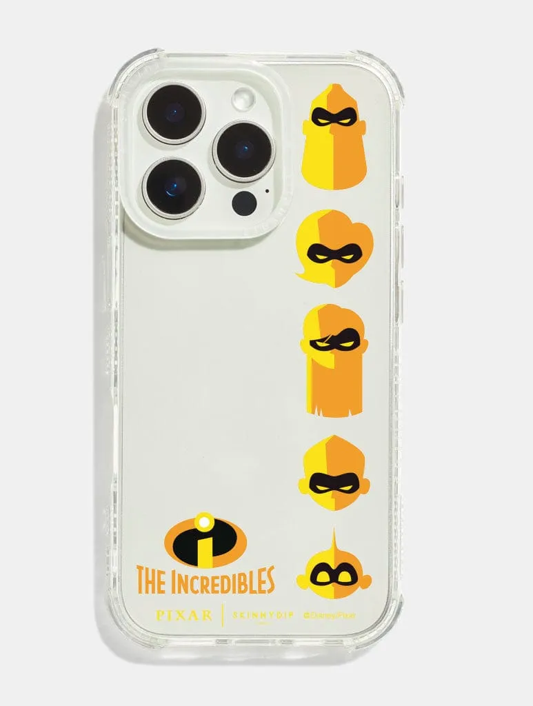 Disney Pixar The Incredibles Faces Shock iPhone Case sold by Skinnydip London