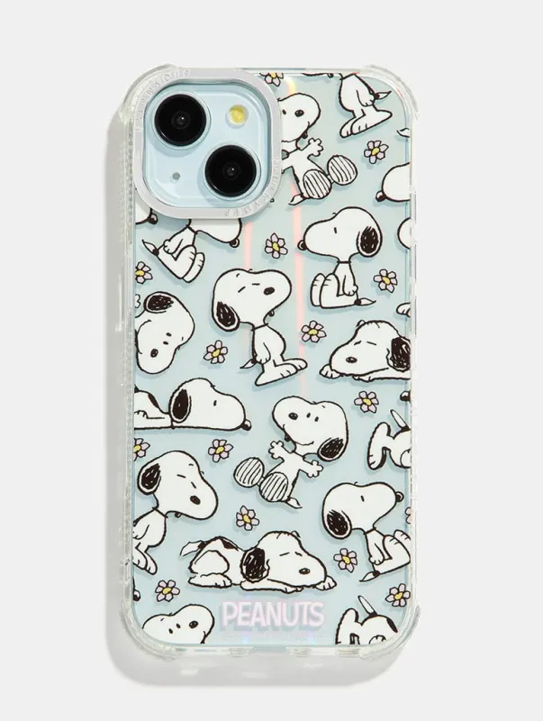 Peanuts x Skinnydip Lilac Daisy Shock iPhone Case sold by Skinnydip London