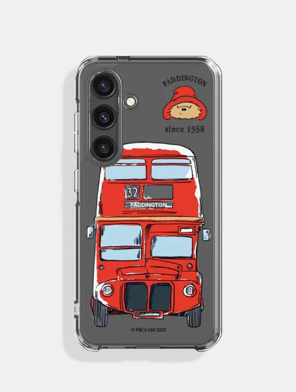 Paddington x Skinnydip London Bus Samsung Case made by Skinnydip London