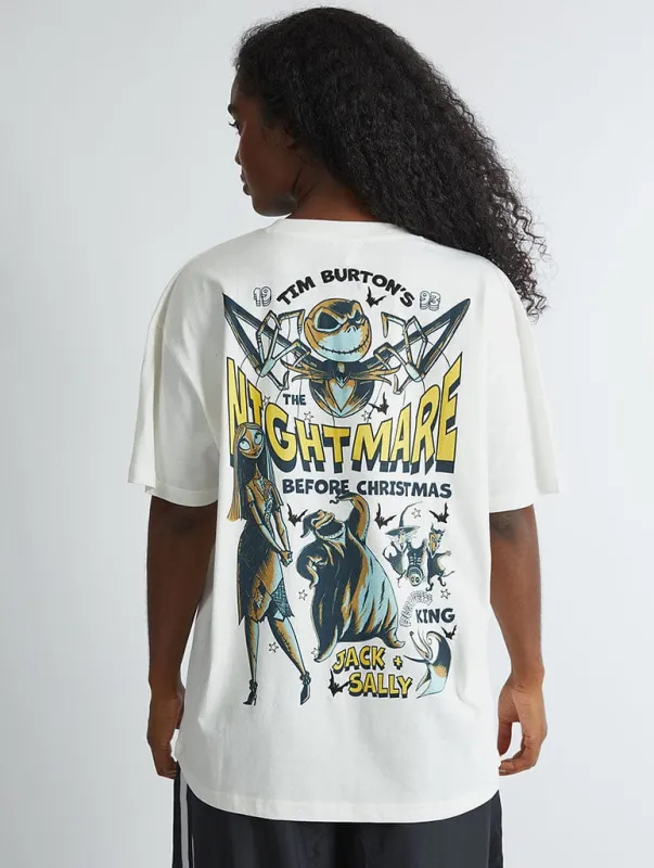 Disney The Nightmare Before Christmas Poster T-Shirt sold by Skinnydip London