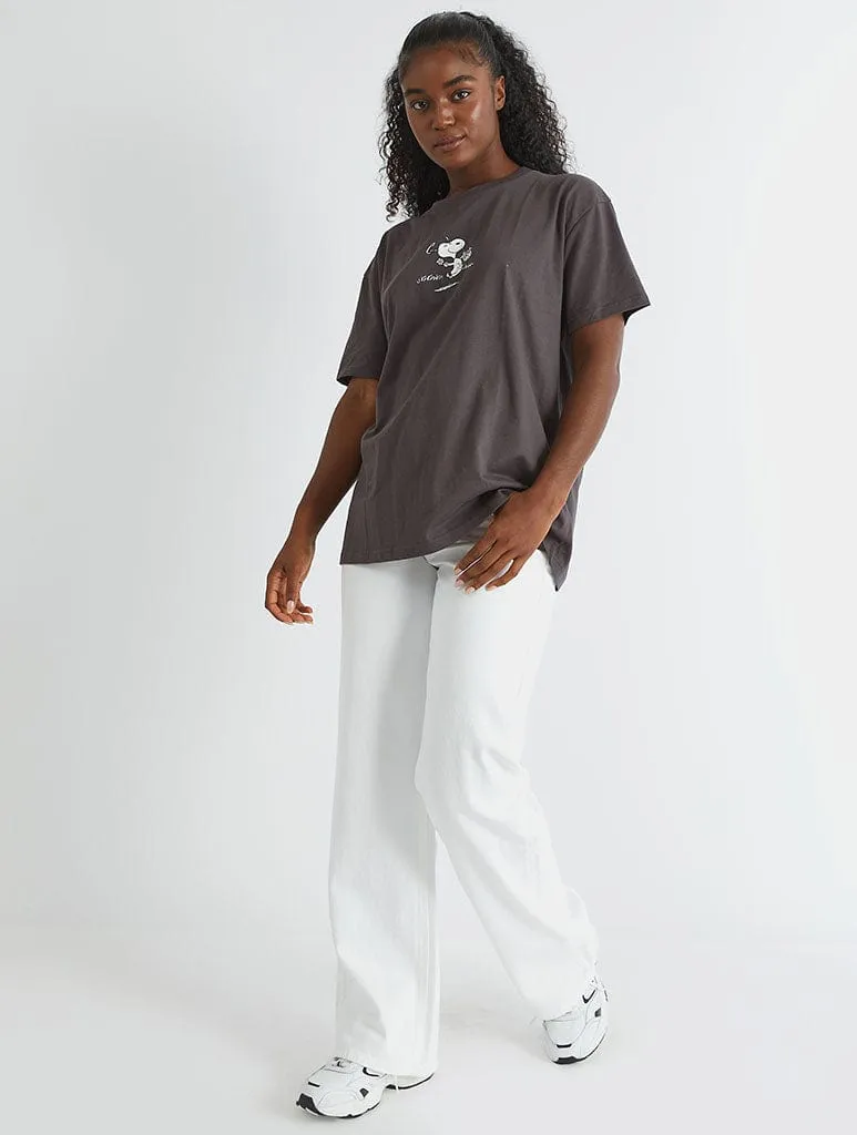 Peanuts x Skinnydip Snoopy Have A Nice Day T-Shirt sold by Skinnydip London product image thumbnail 5