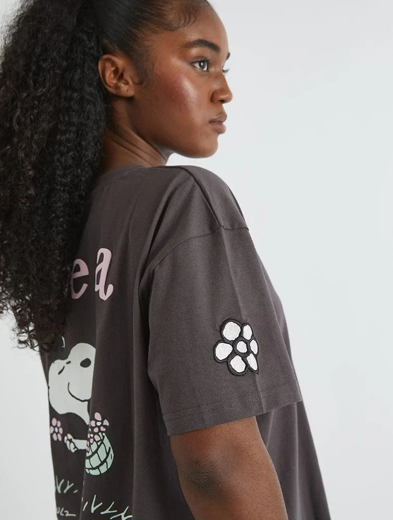 Peanuts x Skinnydip Snoopy Have A Nice Day T-Shirt sold by Skinnydip London product image thumbnail 4