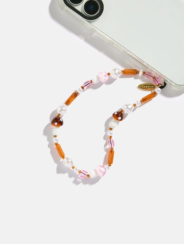 Autumn Mushroom Beaded Strap sold by Skinnydip London product image thumbnail 2