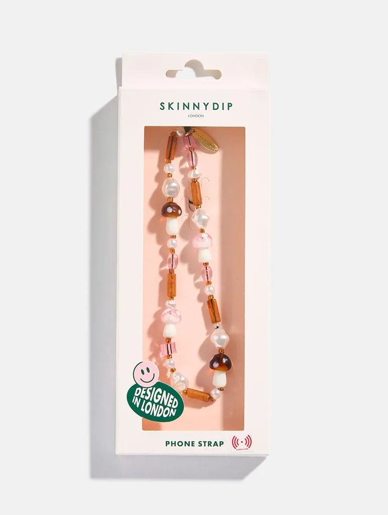 Autumn Mushroom Beaded Strap sold by Skinnydip London product image thumbnail 4