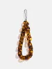 Brown Tortoise Shell Beaded Strap sold by Skinnydip London