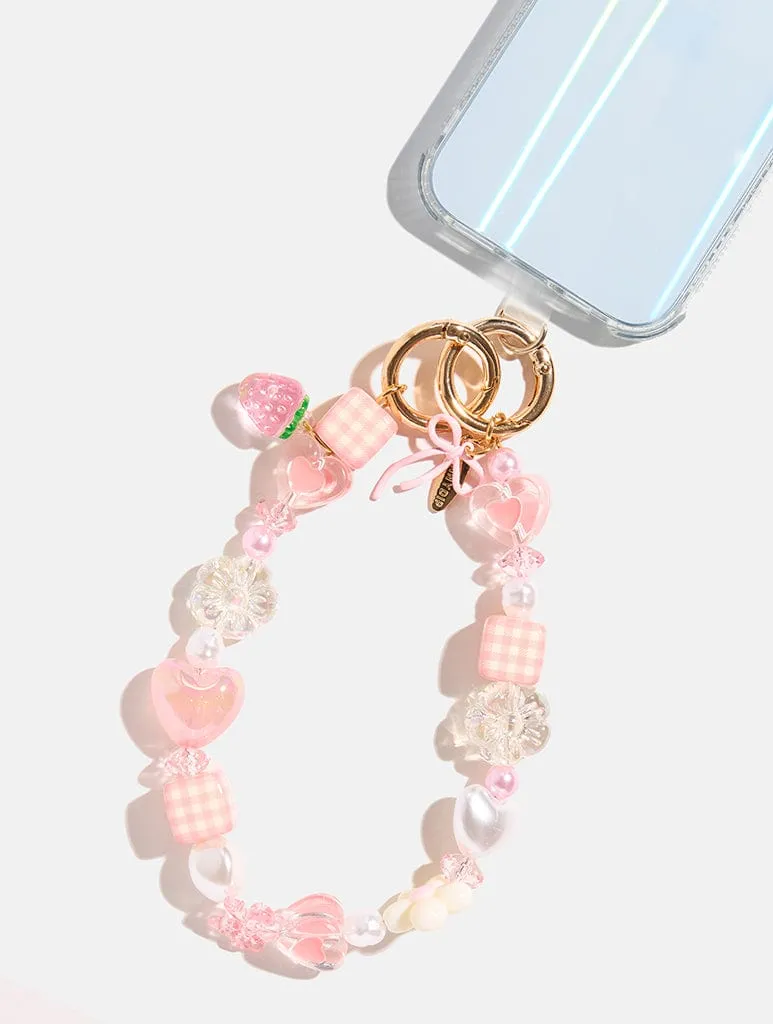 Chunky Pink Beaded Charm Strap sold by Skinnydip London product image thumbnail 2