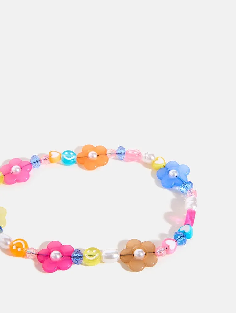 Multi Flower Beaded Phone Strap sold by Skinnydip London product image thumbnail 3