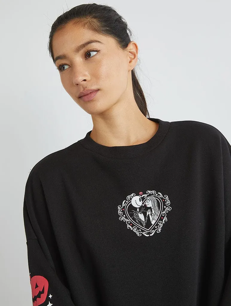 Disney The Nightmare Before Christmas Lovers Sweatshirt sold by Skinnydip London product image thumbnail 4