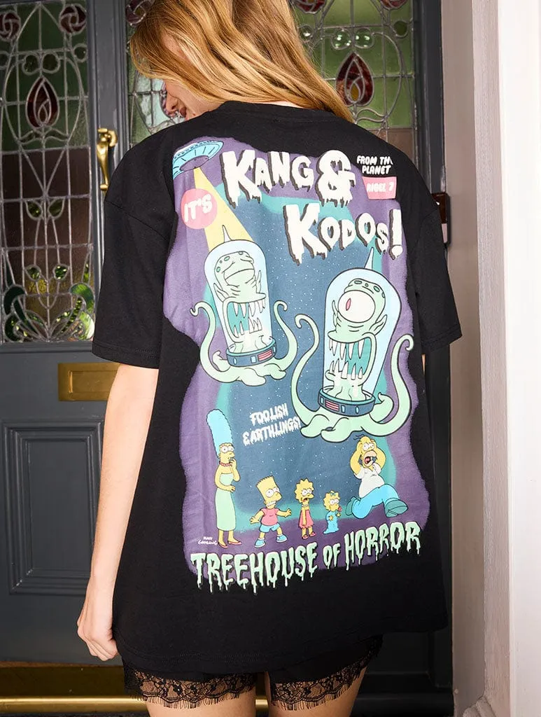 The Simpsons x Skinnydip Kang & Kodos Treehouse Of Horror T-Shirt sold by Skinnydip London
