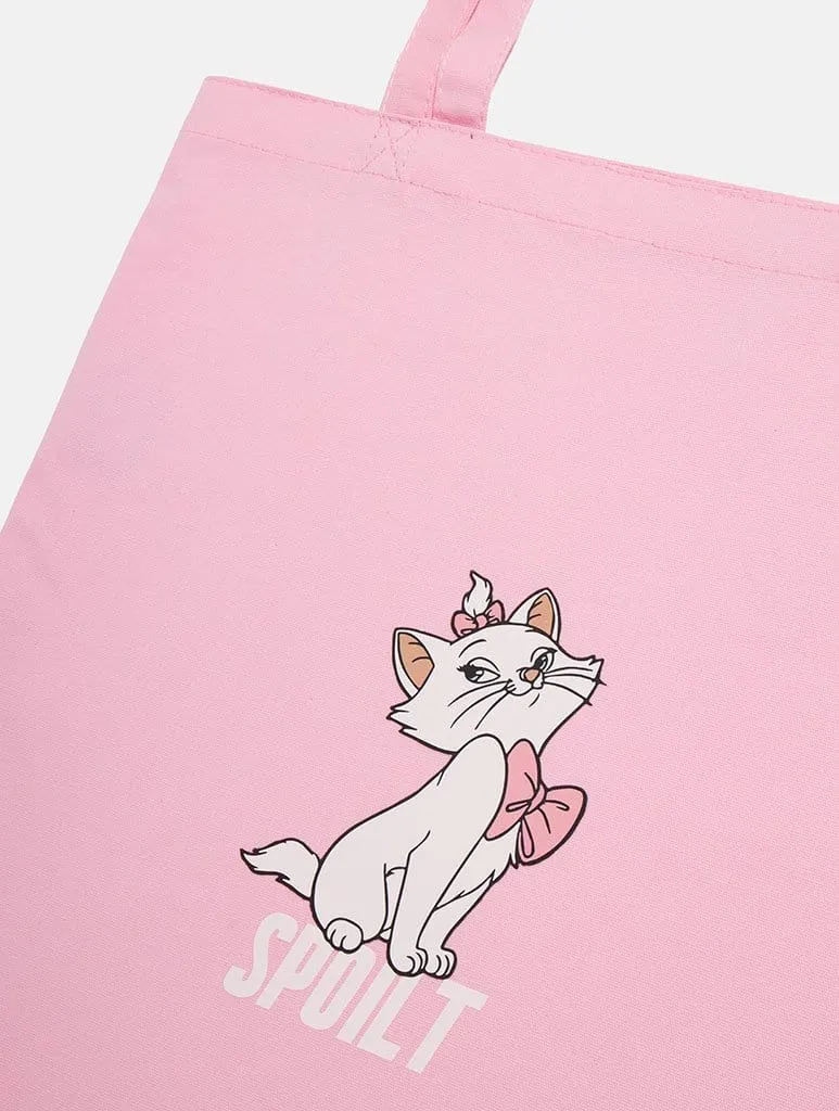 Disney Marie Spoilt Printed Canvas Tote Bag sold by Skinnydip London product image thumbnail 3