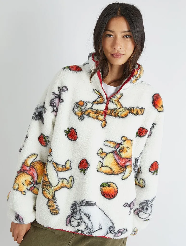Disney Winnie The Pooh Longline Fleece sold by Skinnydip London product image thumbnail 2