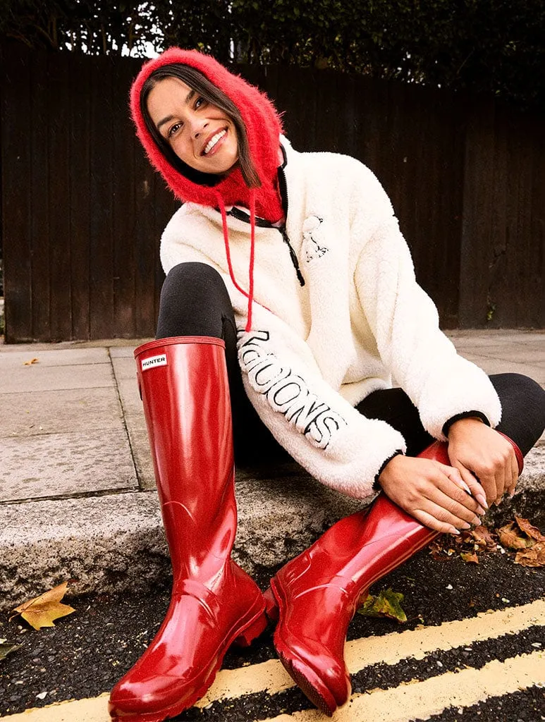 Peanuts x Skinnydip Snoopy Longline Fleece sold by Skinnydip London product image thumbnail 3