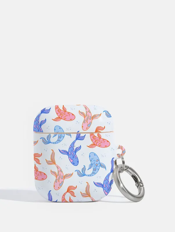 Colourful Koi Fish AirPods Case sold by Skinnydip London
