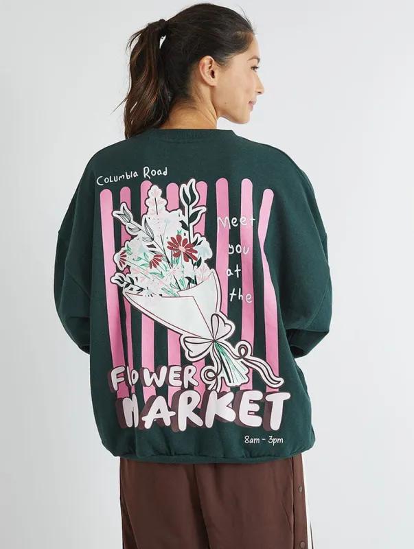 Flower Market Sweatshirt made by Skinnydip London