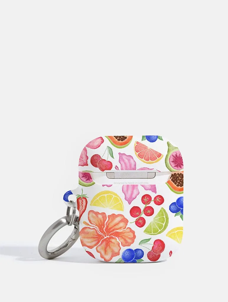Exotic Fruit & Flowers AirPods sold by Skinnydip London product image thumbnail 2