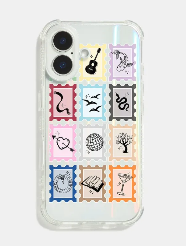 Taylor Stamp Albums Shock iPhone Case sold by Skinnydip London