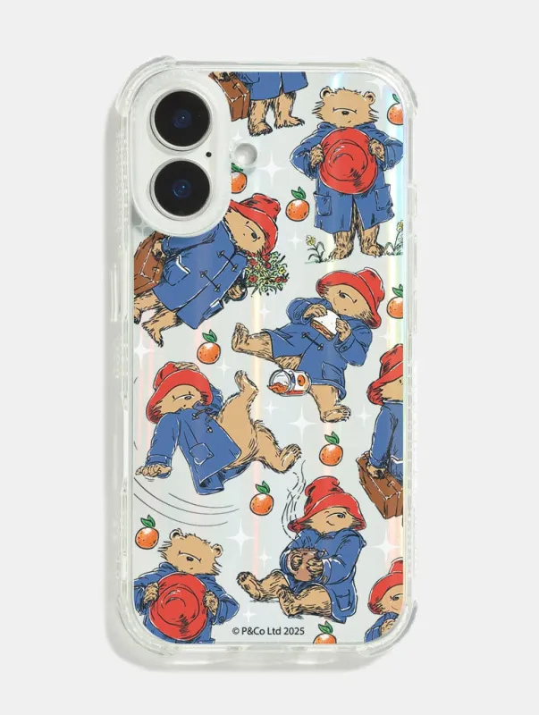 Paddington x Skinnydip Paddington Repeat Holo Shock iPhone Case sold by Skinnydip London