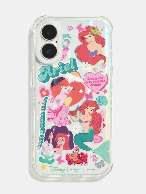 Disney Ariel Sticker Shock iPhone Case sold by Skinnydip London
