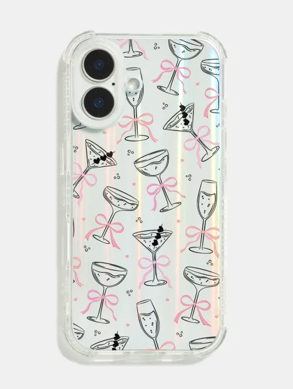 Cocktail Bows Shock iPhone Case sold by Skinnydip London