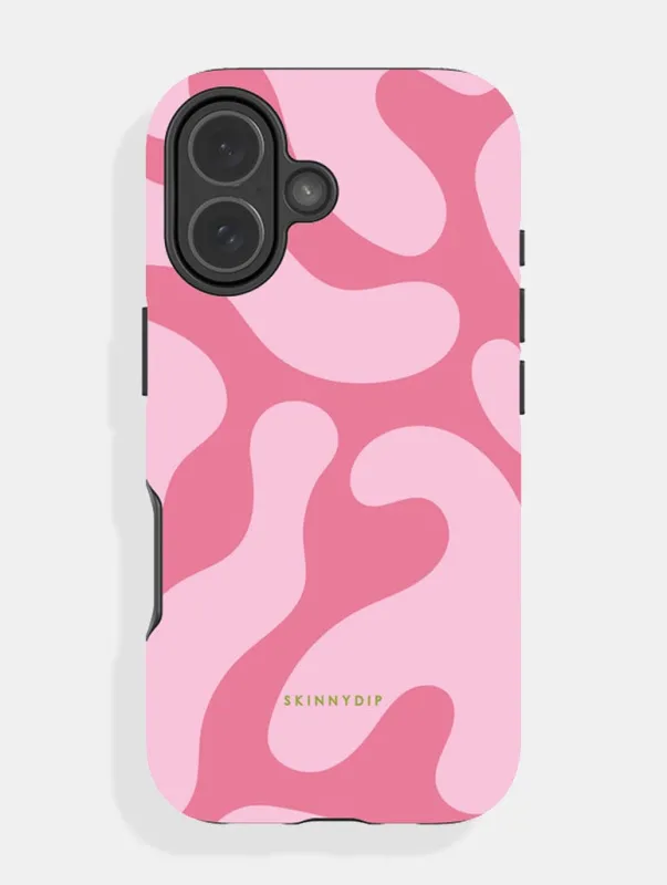 Pink Pattern Ultra Protective iPhone Case sold by Skinnydip London