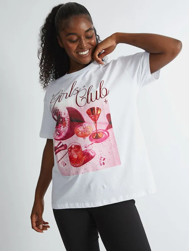 Photographic Girls Club T-Shirt sold by Skinnydip London