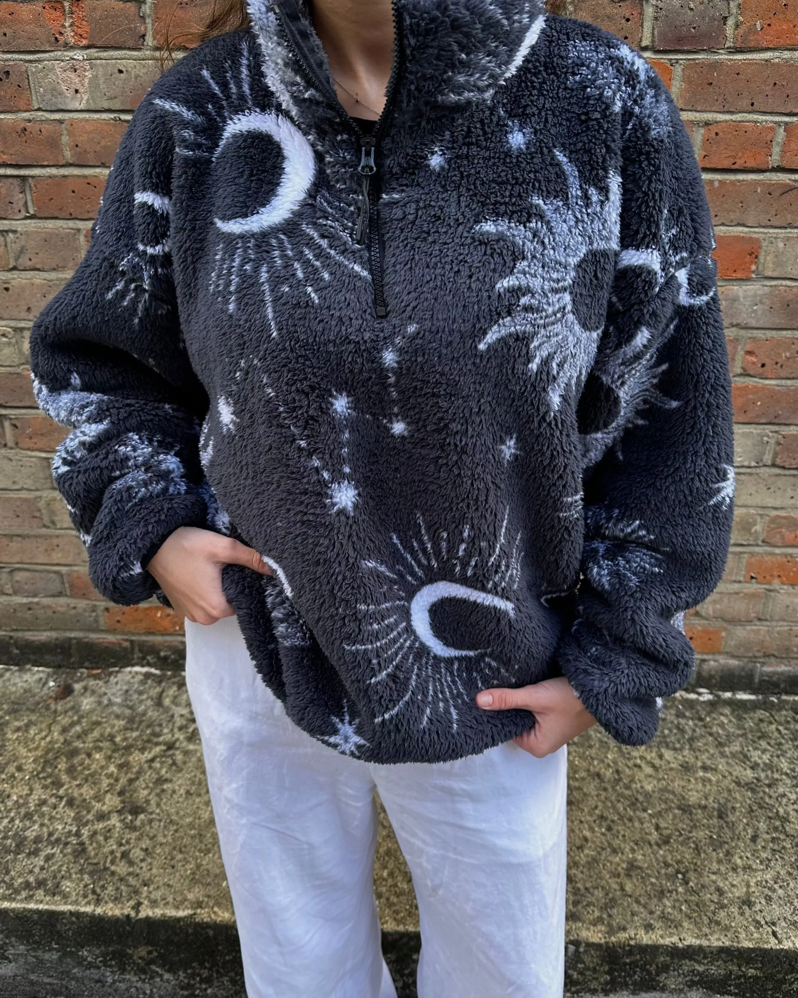 Celestial Longline Fleece sold by Skinnydip London product image thumbnail 4