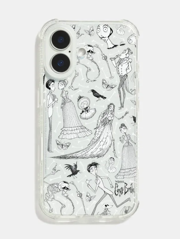 Corpse Bride x Skinnydip Mixed Character Shock iPhone Case sold by Skinnydip London