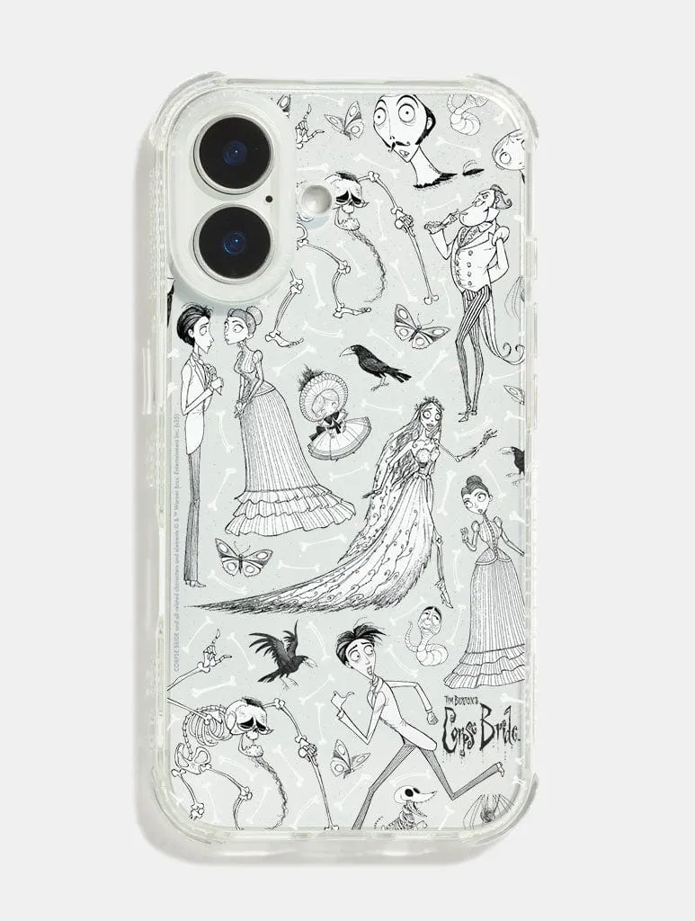 Corpse Bride x Skinnydip Mixed Character Shock iPhone Case sold by Skinnydip London