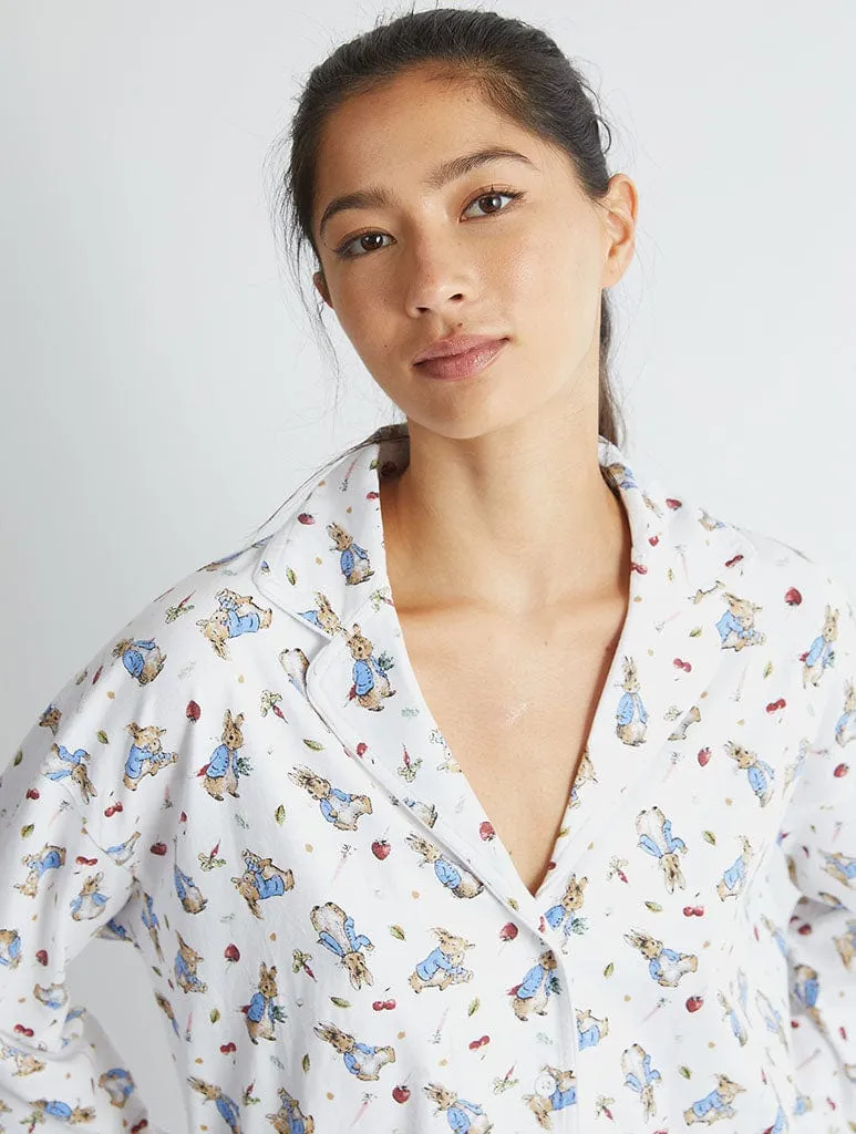 Peter Rabbit x Skinnydip Pyjama Set in Ecru sold by Skinnydip London product image thumbnail 4