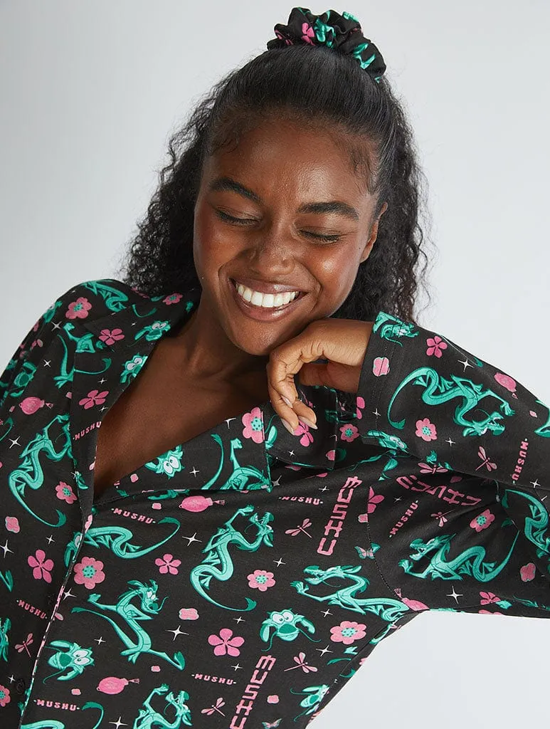 Disney Mushu Pyjama Set in Black sold by Skinnydip London product image thumbnail 2