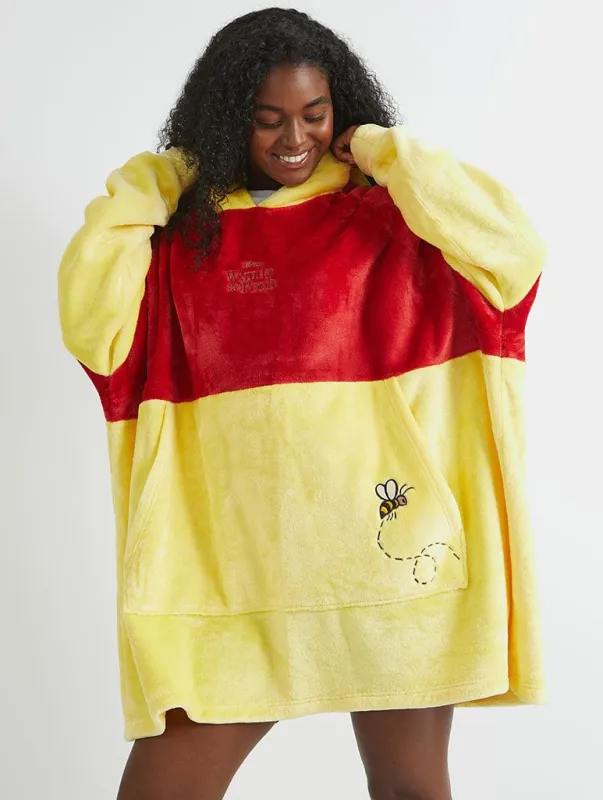 Disney Winnie The Pooh Classic Blanket Hoodie sold by Skinnydip London