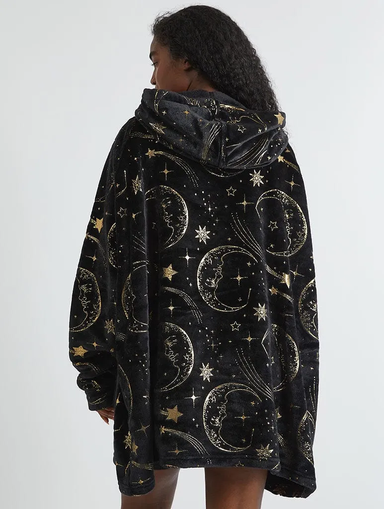 Celestial Gold Blanket Hoodie sold by Skinnydip London product image thumbnail 5