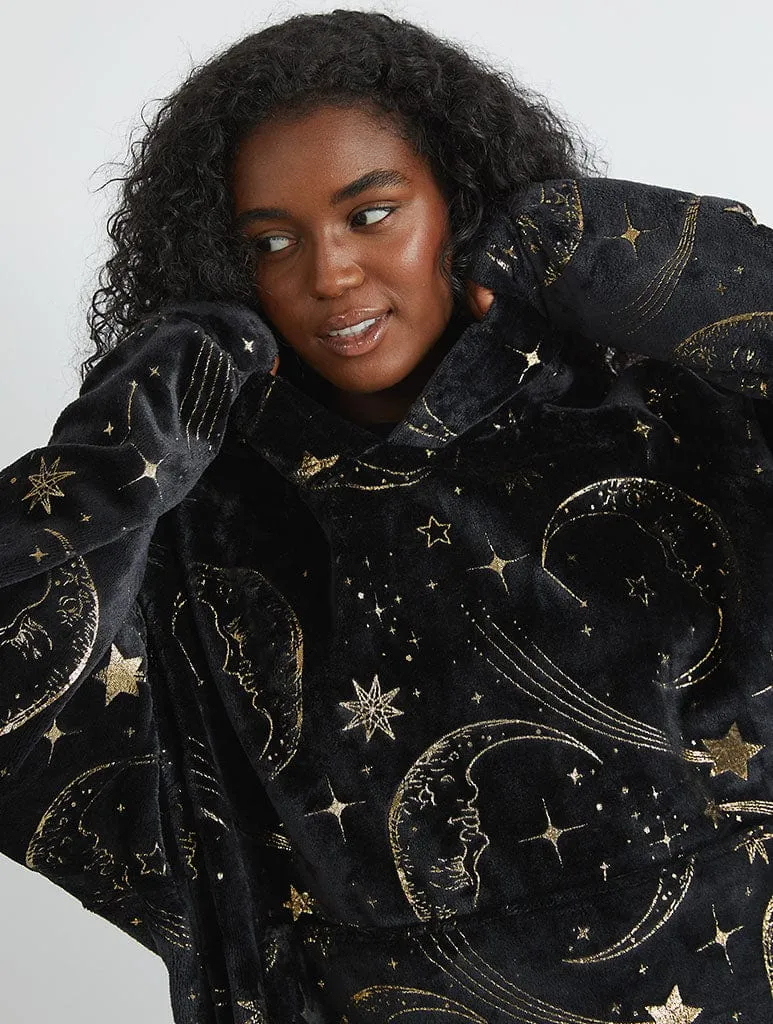 Celestial Gold Blanket Hoodie sold by Skinnydip London product image thumbnail 4