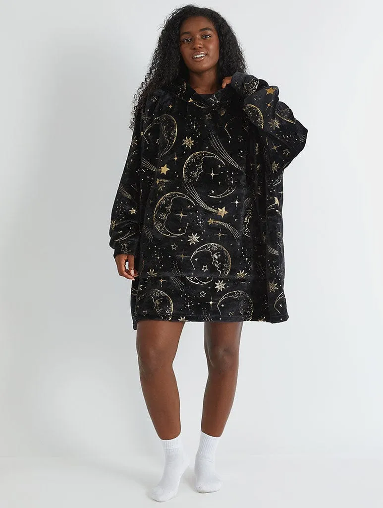 Celestial Gold Blanket Hoodie sold by Skinnydip London product image thumbnail 3