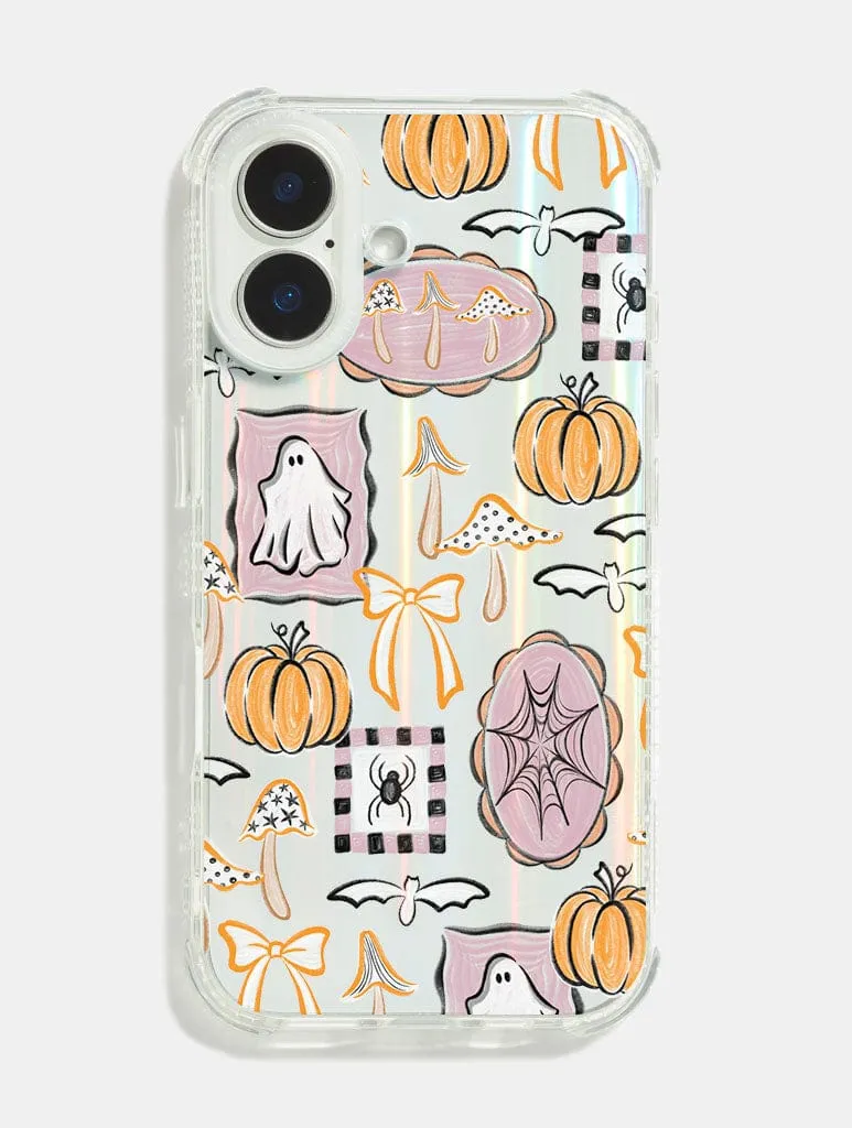 Halloween Patchwork Shock iPhone Case sold by Skinnydip London