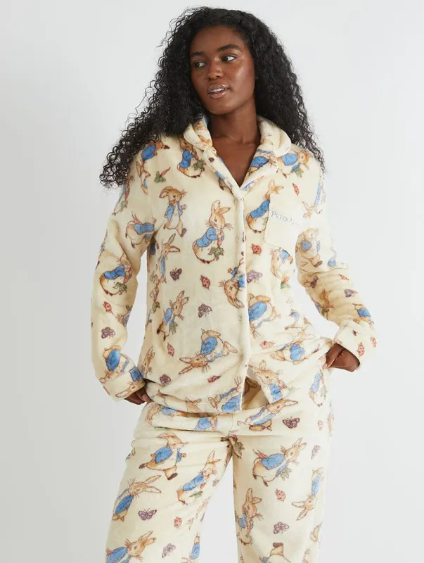 Peter Rabbit x Skinnydip Fleece Pyjama Set sold by Skinnydip London