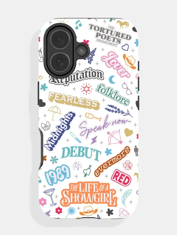 Taylor Albums Ultra Protective iPhone Case sold by Skinnydip London