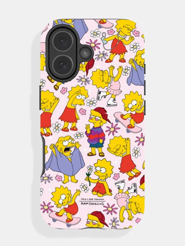 The Simpsons Lisa Ultra Protective iPhone Case sold by Skinnydip London