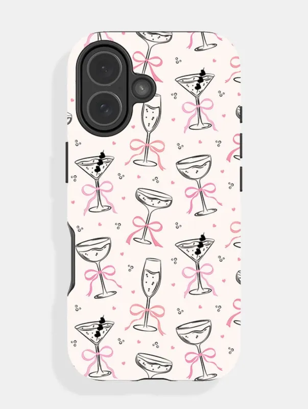 Cocktail Bows Ultra Protective iPhone Case sold by Skinnydip London