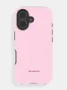 Light Pink with Red Solid Colour Ultra Protective iPhone Case sold by Skinnydip London