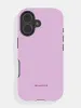 Lilac with Purple Solid Colour Ultra Protective iPhone Case sold by Skinnydip London