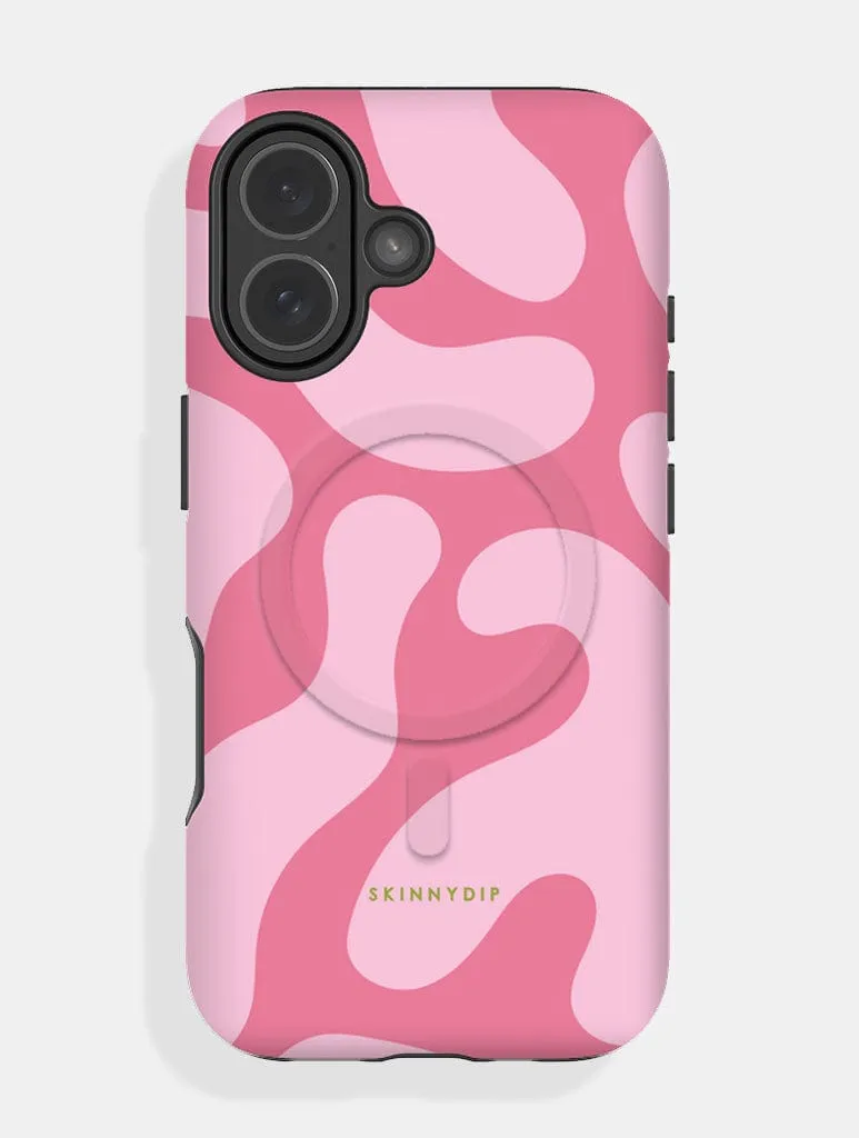 Pink Pattern MagSafe Ultra Protective iPhone Case sold by Skinnydip London
