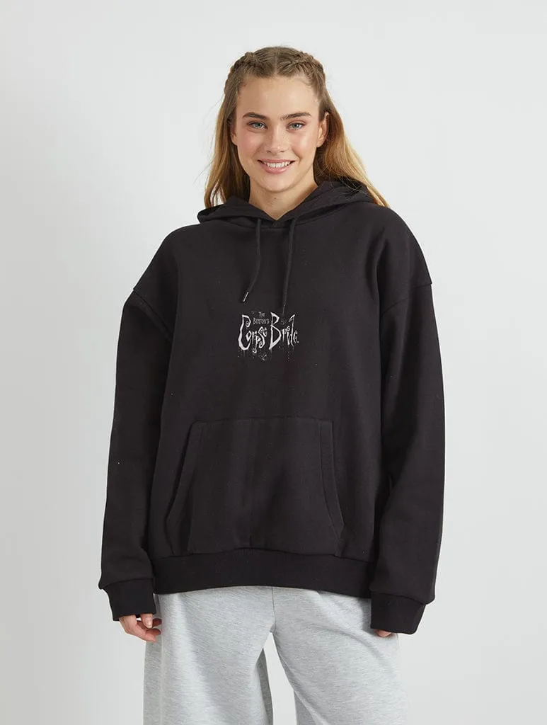 Corpse Bride Just Married Hoodie In Black sold by Skinnydip London product image thumbnail 2
