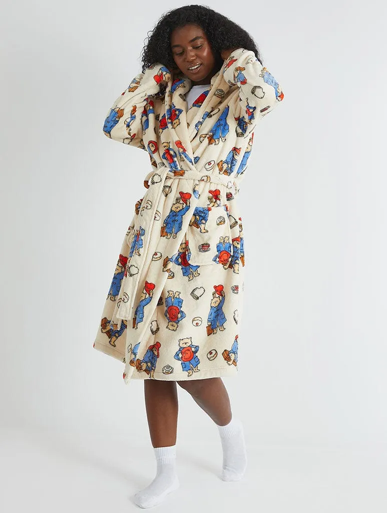 Paddington x Skinnydip Dressing Gown in Cream sold by Skinnydip London product image thumbnail 5