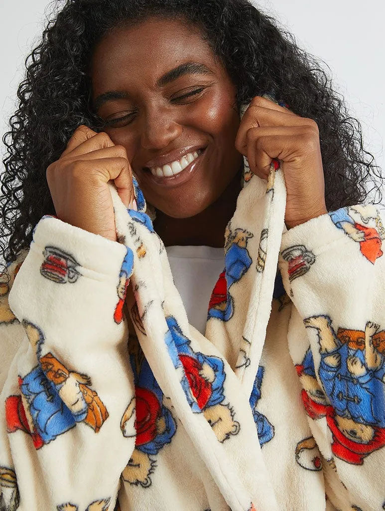 Paddington x Skinnydip Dressing Gown in Cream sold by Skinnydip London product image thumbnail 4