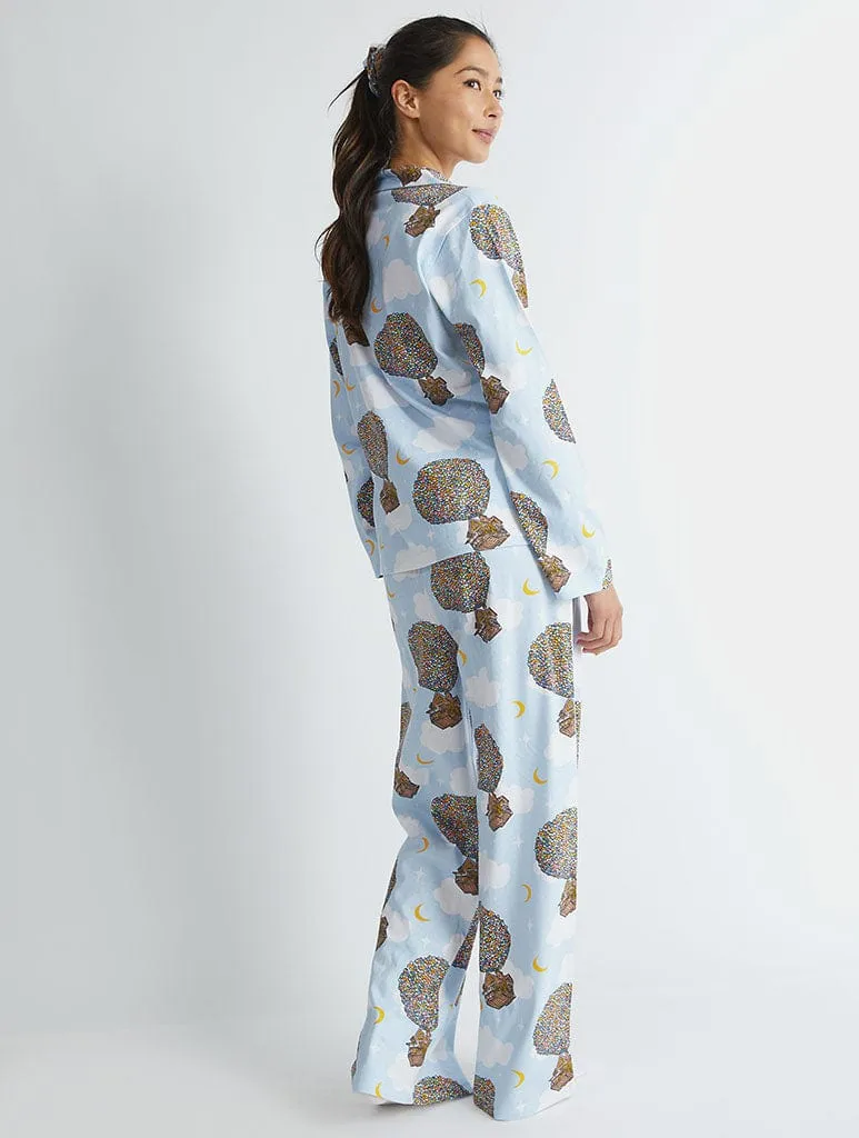 Disney Up! Pyjama Set in Blue sold by Skinnydip London product image thumbnail 4