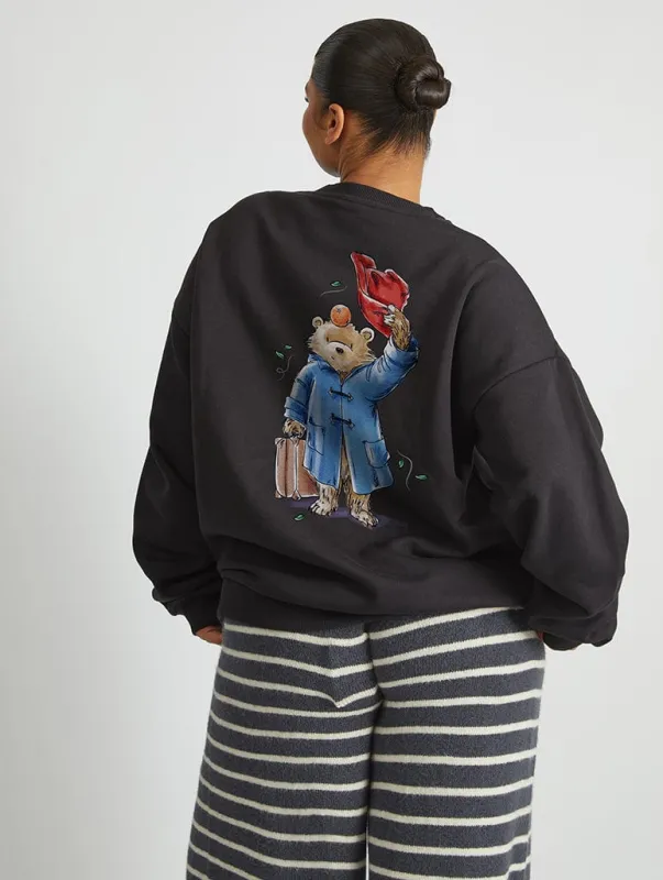 Paddington x Skinnydip Hats Off Sweatshirt In Black sold by Skinnydip London
