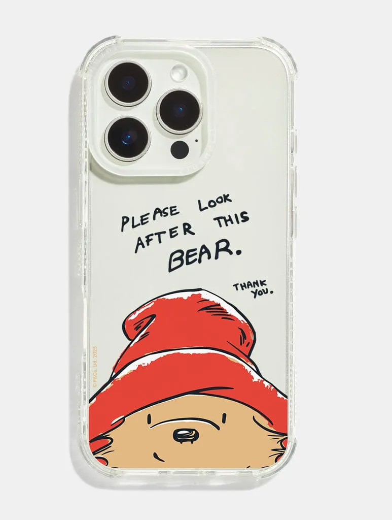 Paddington x Skinnydip Face Shock iPhone Case sold by Skinnydip London